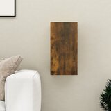 Maison Chic TV omarica - TV stojalo - Televizijska omarica dimljeni hrast 30,5x30x60 cm konstruiran les, (21699503) | Shoptok.si