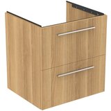 Ideal Standard stenska omarica za pod umivalnik v hrastovem dekorju v naravni barvi 60x63 cm i.life b | Shoptok.si
