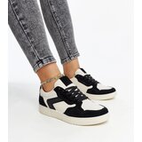Gemre Black and white glitter sneakers Juwan | Shoptok.si
