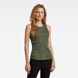 G-star Tank top - Engineered rib tank top wmn green | shoptok.hr