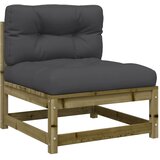  Vrtna sofa bez naslona za ruke s jastucima i tabureom | shoptok.hr