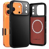 POSNETI MEDIJI OVITEK TECH-PROTECT KEVLAR ARAMID ZA IPHONE 17 PRO MAX MAGSAFE ČRNEGA OBLIKOVALCA, (5000259675) | Shoptok.si