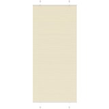 vidaXL Plisirana žaluzija Cream 85x200 cm Širina tkanine 84,4 cm | Shoptok.si