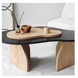 Hanah home sto za dnevnu sobu melted black sapphire oak | ePonuda.com
