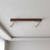 Brilagi LED spot svetlo SELE 2xGU10/30W/230V + LED/15W bela/dekor hrasta | Eponuda.com