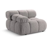 Micadoni Svetlo siv modul za sedežno garnituro iz tkanine bouclé (levi kot) Bellis – Home | Shoptok.si