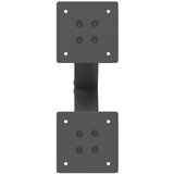 vidaXL noge kavne mizice v obliki črke x 2 kosa antracit 28x(42-43) cm | Shoptok.si