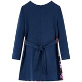  Dječja haljina s dugim rukavima modra 140 | shoptok.hr