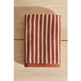 Jotex Bombažna brisača v konjak rjavi barvi/kremno bela 50x70 cm Dixie – | Shoptok.si