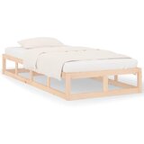  Okvir za krevet od masivnog drva 75 x 190 cm mali | shoptok.hr