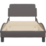  Okvir za krevet Dover sivi 90x200 cm od umjetne kože | shoptok.hr