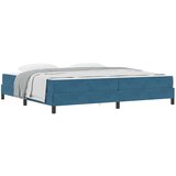 vidaXL Box spring krevet Tamno plava 200 x 220 cm tkanina | shoptok.hr