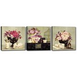 Tablo Center set od 3 slike Vases Cijene