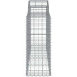  Lučne gabionske košare 3 kom 200x50x100/120cm pocinčano željezo | shoptok.hr