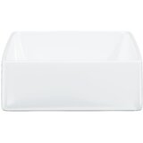  Umivaonik bijeli 37 x 37 x 13 cm keramički četvrtasti | shoptok.hr