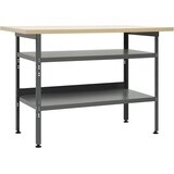vidaXL Radni stol sivi 120 x 60 x 85 cm čelični | shoptok.hr