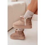 Big Star Women's Snow Boots On Platform With Stitching | Shoptok.si