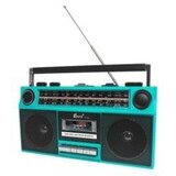  EPE FP-830 Old Style prijenosni retro radio s kasetofonom, Bluetoothom i USB-om – zeleni | shoptok.hr