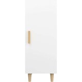  Komoda bela 34,5x34x90 cm konstruiran les, (20654227) | Shoptok.si