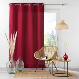 Douceur d intérieur Bordo rdeča zavesa iz mikrovlaken 140x260 cm Absolu – | Shoptok.si