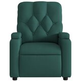  Naslonjač od tkanine tamnozeleni | shoptok.hr