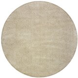 Flair Rugs Bež perivi okrugao tepih od recikliranih vlakna 180x180 cm Fluffy – Cijene