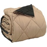 Puni pokrivač za cijelu godinu Crna i taupe 200 x 200 cm | shoptok.hr