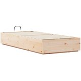  Otomanski krevet Prirodna 90 x 190 cm Masivna borovina | shoptok.hr