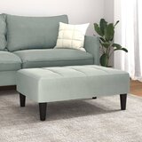  Tabure svjetlosivi 77x55x31 cm baršunasti | Eponuda.com