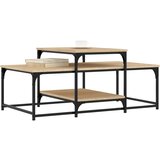  Stolić za kavu boja hrasta 102x60x45 cm konstruirano drvo | Eponuda.com