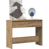  Konzolni stol Artisan hrast 100x35x76,5 cm izrađeno drvo | shoptok.hr