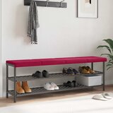  Jastučić za klupu 4 kom. Baršun Vinska crvena Dubina 35 cm | shoptok.hr
