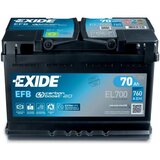 Exide akumulator 70AH efb START&#038;STOP EL700 | Shoptok.si