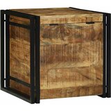  Kutija za spremanje Smeđa i crna 50 x 50 x 50 cm Slike