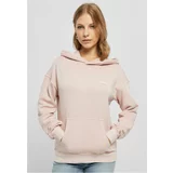 UC Curvy Ladies Small Embroidery Terry Hoody pink