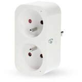 Nedis Dvojna vtičnica SmartLife Wi-Fi Connected Socket IP21 Wattmeter 3680W Type E Francija, (5000310029) Cene