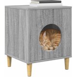  Mačja Kuća Siva Sonoma 42,5 x 40 x 53 cm Konstruirano drvo | shoptok.hr