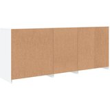  Komoda s LED svjetlima bijela 162 x 37 x 67 cm | shoptok.hr