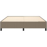  Okvir za krevet s oprugom smeđesivi 180x200 cm od tkanine | shoptok.hr