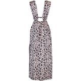 Trendyol Leopard Patterned Slit Detailed Viscose Beach Dress | shoptok.hr