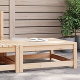 vidaXL Vrtni tabure 70 x 70 x 30 cm od masivne borovine Cijene