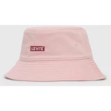 Levi's Pamučni šešir boja: ružičasta, pamučni
