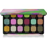 Makeup Revolution Forever Flawless paleta senčil za oči odtenek Astro Nova Green 18x1.1 g Cene