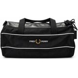 Fred Perry Športne torbe Fp Graphic Panel Barrel Bag Črna Cene