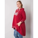 RELEVANCE Sweatshirt-RV-BL-6849.63P-burgundy | Shoptok.si