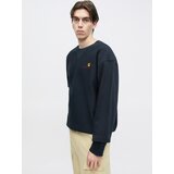 Carhartt WIP Majica 'American Script' modra | Shoptok.si