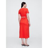GAP Knitted midi dress with cutouts - Women's | shoptok.hr