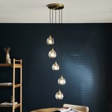  Endon 119435 - Visilica na sajli ALLEGRA 5xE14/7W/230V mesing | Eponuda.com