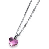  Ženski oliver weber corazina fuchsia lančić sa ljubičastim swarovski kristalnim priveskom ( 11982r.502 ) | ePonuda.com