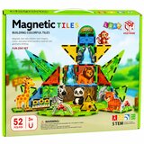 Magnetic Magnetni gradbeni bloki divjih živali džungle ZOO 52 kosov. | Shoptok.si